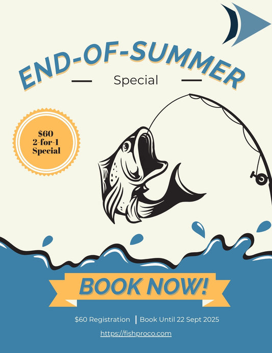 Kids's Pro Fish School (2 for 1 - Family Special $60)