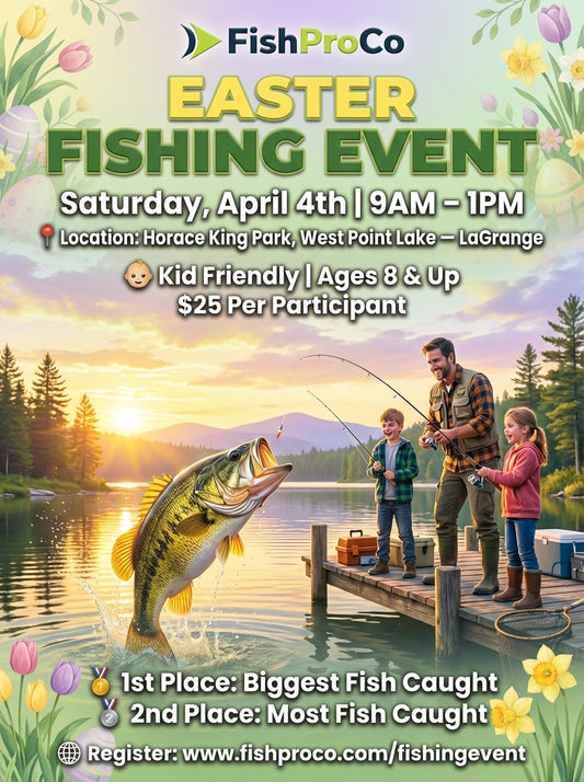 Fishing Events by FishProCo Guide Services - Easter Fishing Event