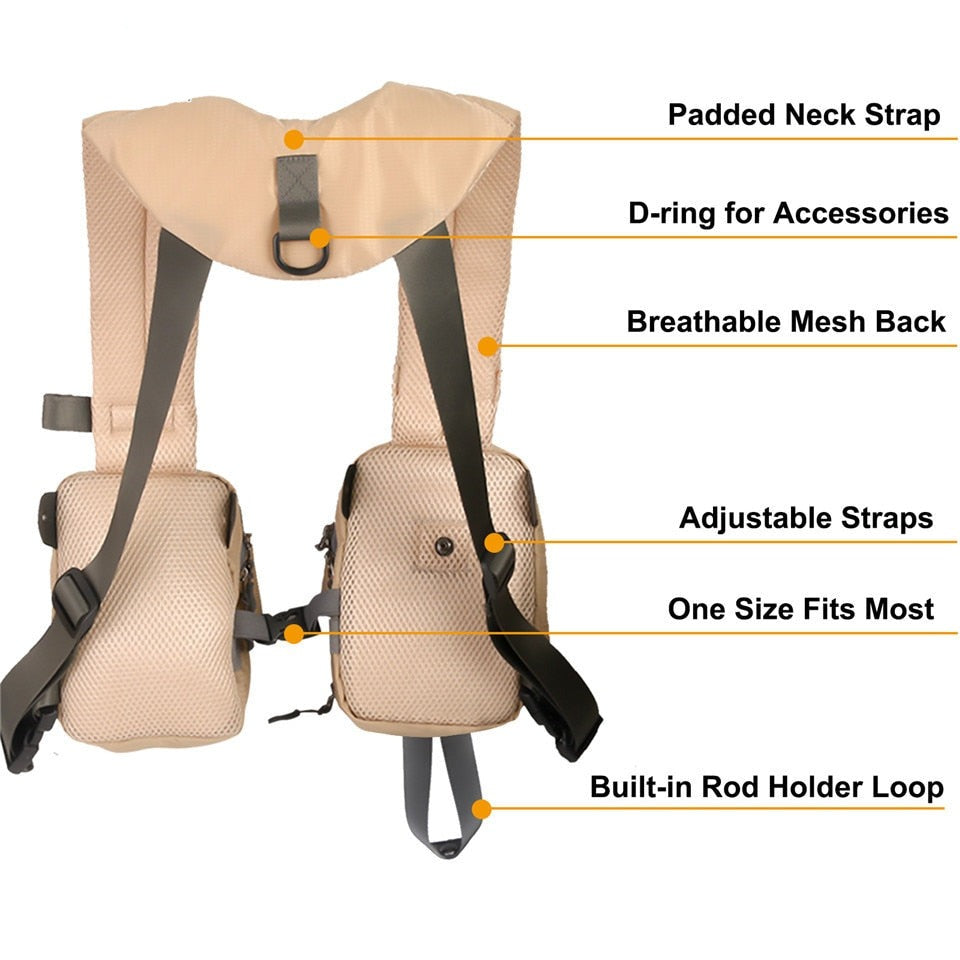 Compact Lightweight Fly Fishing Vest