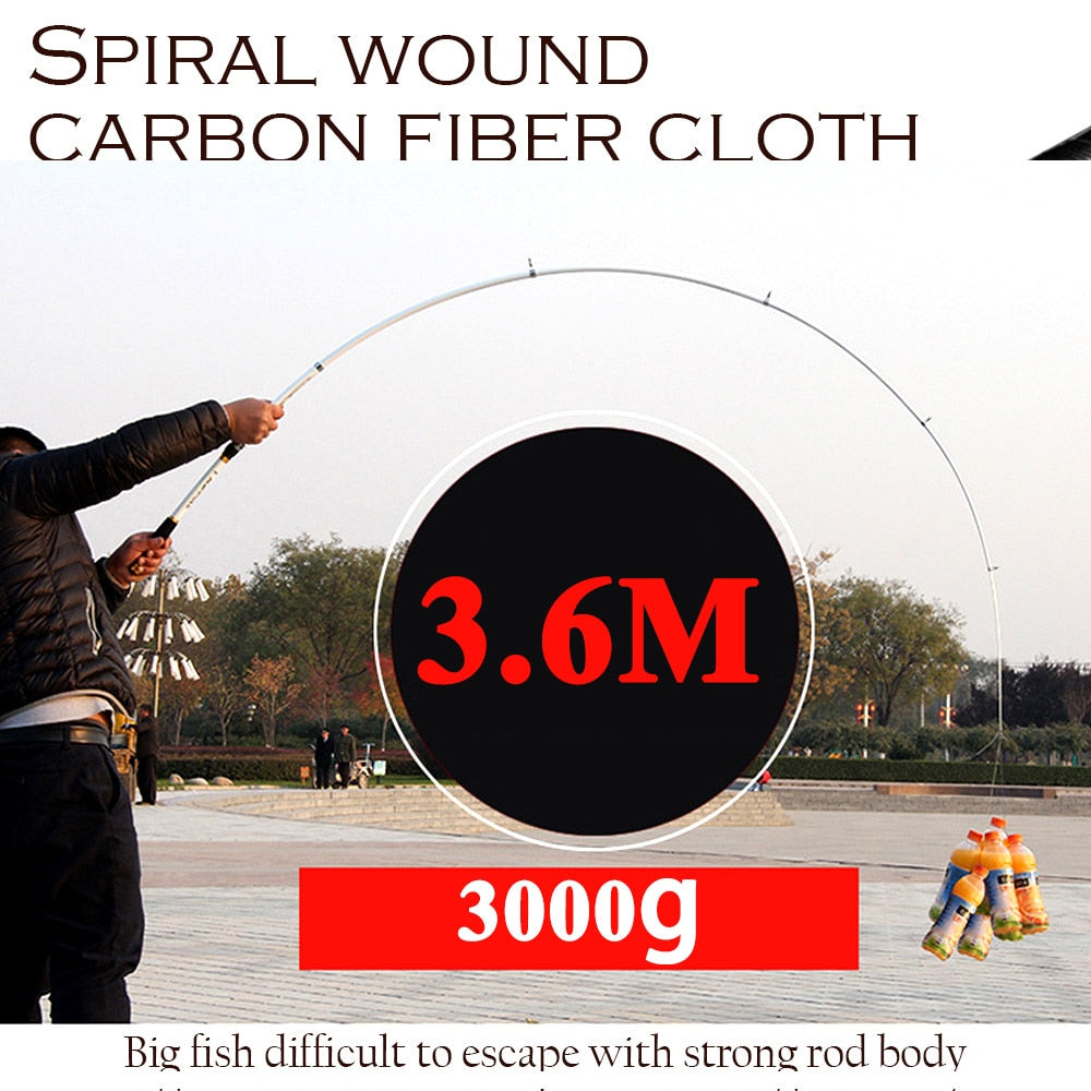 2.1M-3.6M Carp Fishing Rod