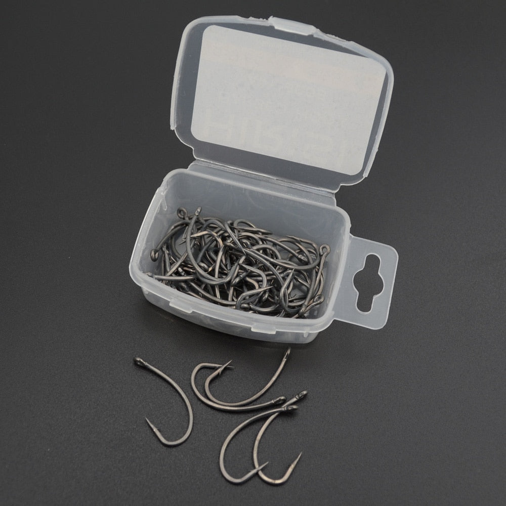Stainless Steel Barbed Fishing Hooks