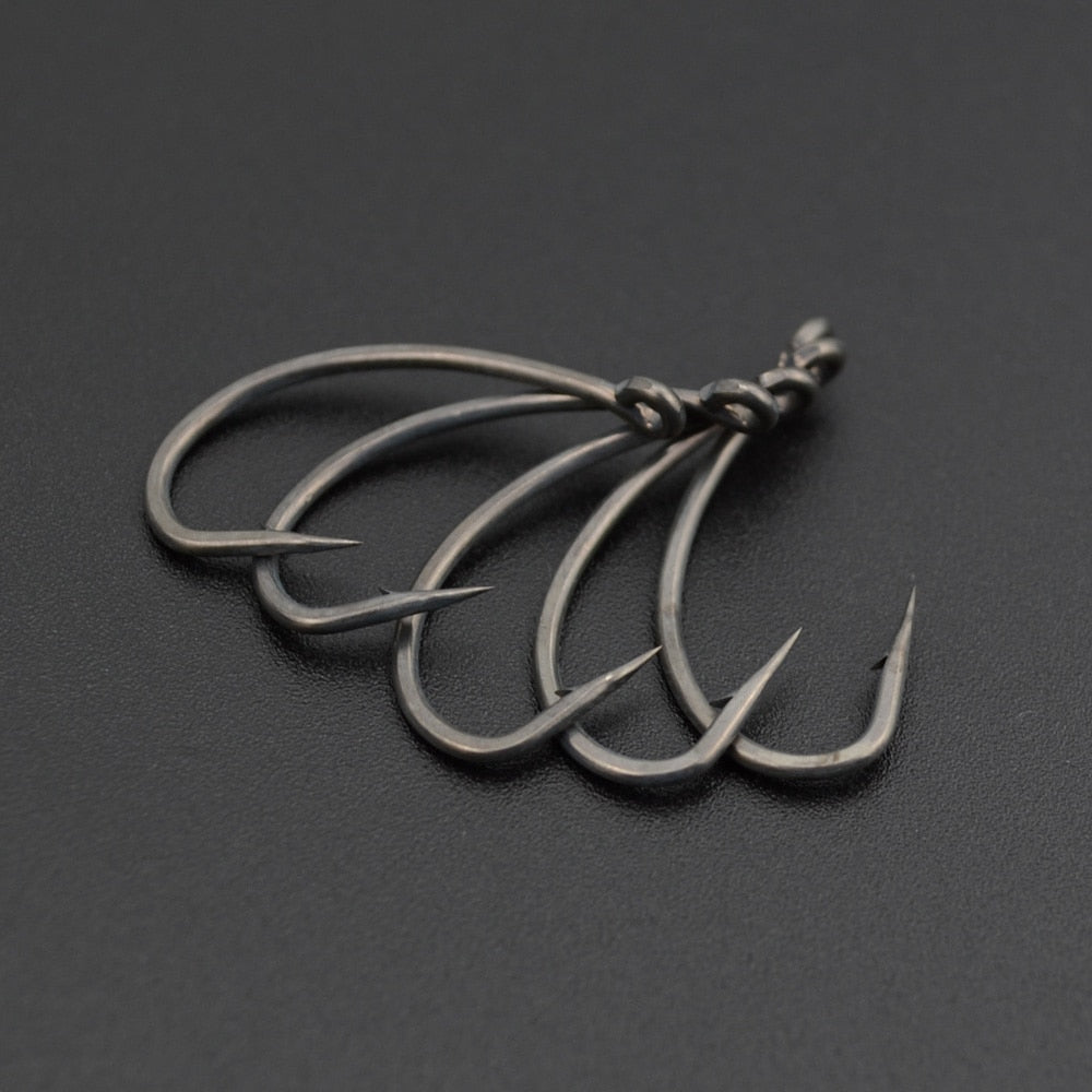 Stainless Steel Barbed Fishing Hooks