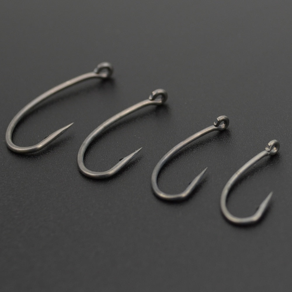 Stainless Steel Barbed Fishing Hooks