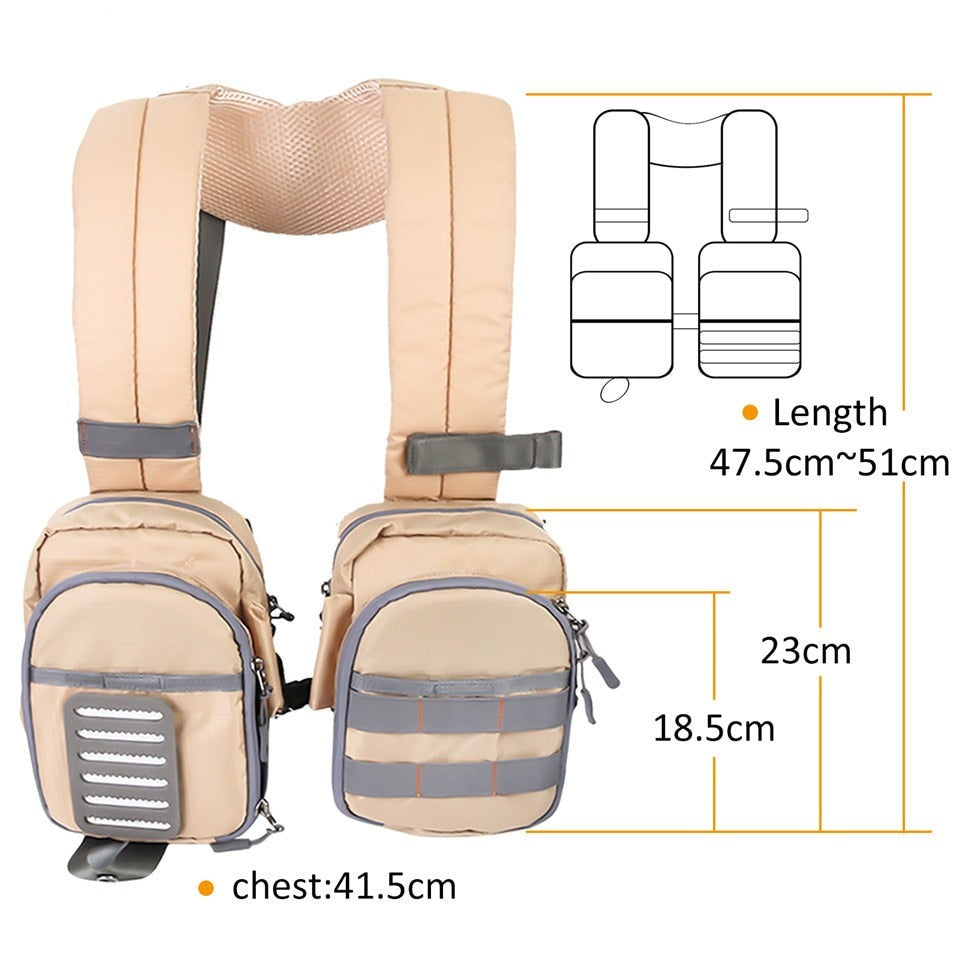Compact Lightweight Fly Fishing Vest