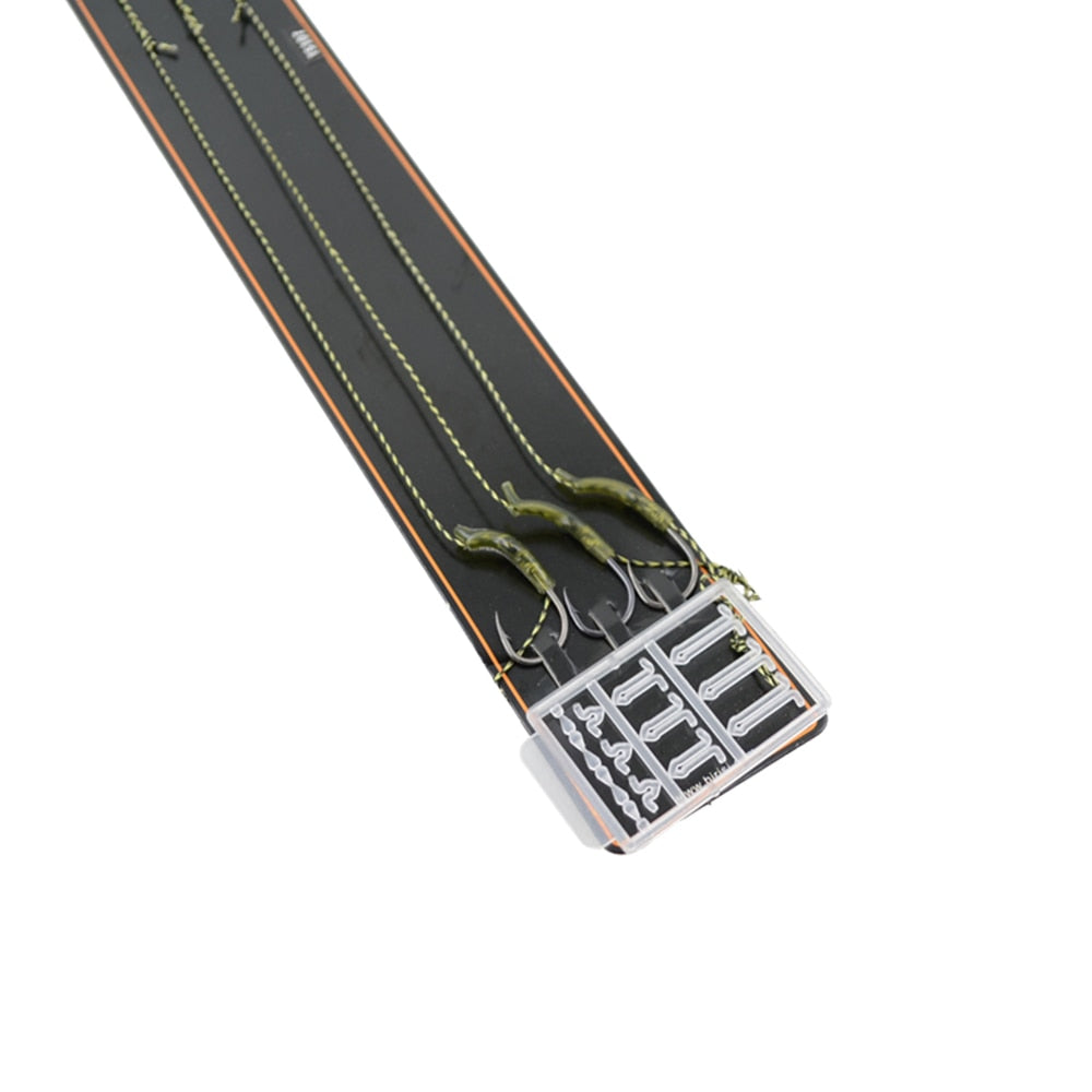 3 x Carp Fishing Hooks Ready Made Fishing Rig