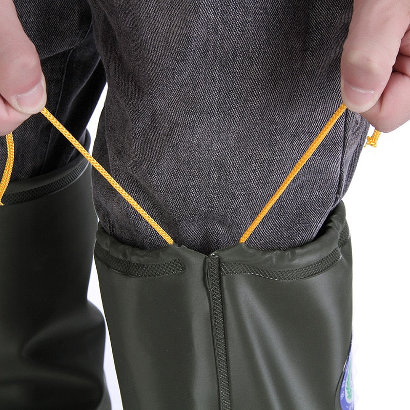 Thickened Super High Waterproof Pants - Non-Slip Water Shoes