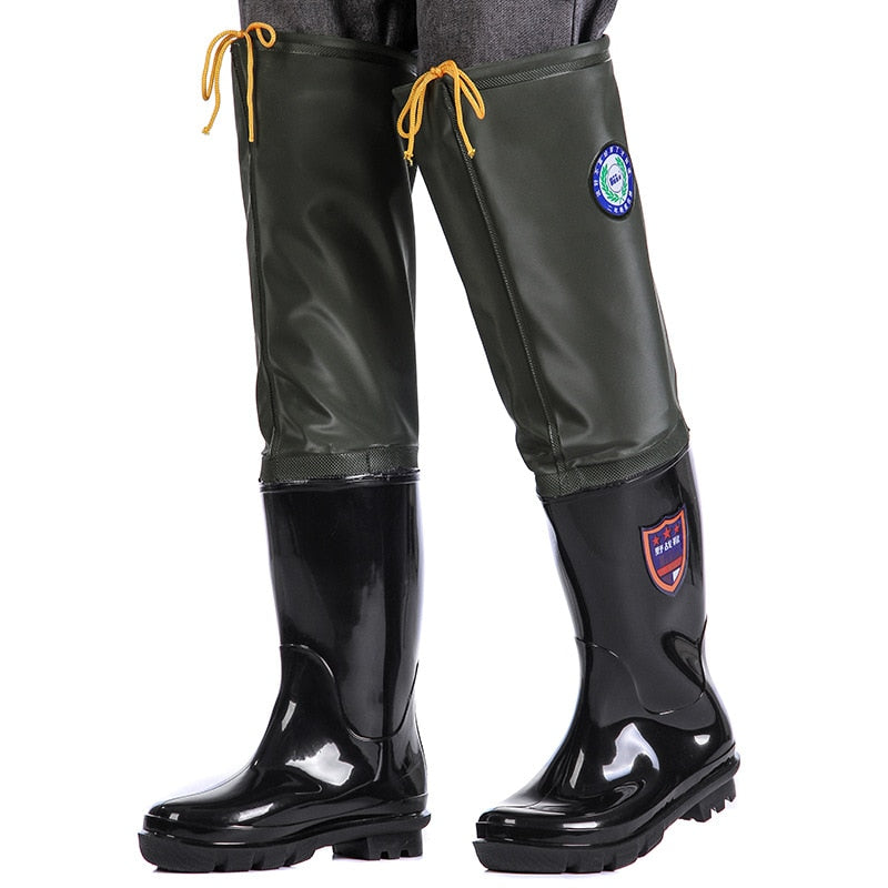 Thickened Super High Waterproof Pants - Non-Slip Water Shoes