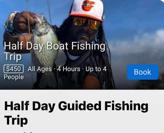 FishProCo Guide Services Half Day – HybridStriped/WhiteBass $450