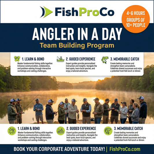 FishProCo Guide Services - Angler in a Day Program