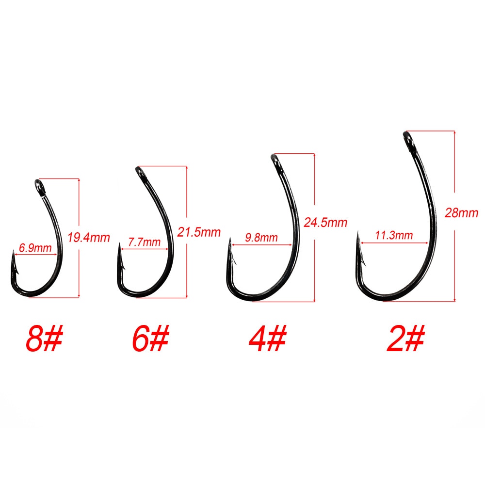 Stainless Steel Barbed Fishing Hooks