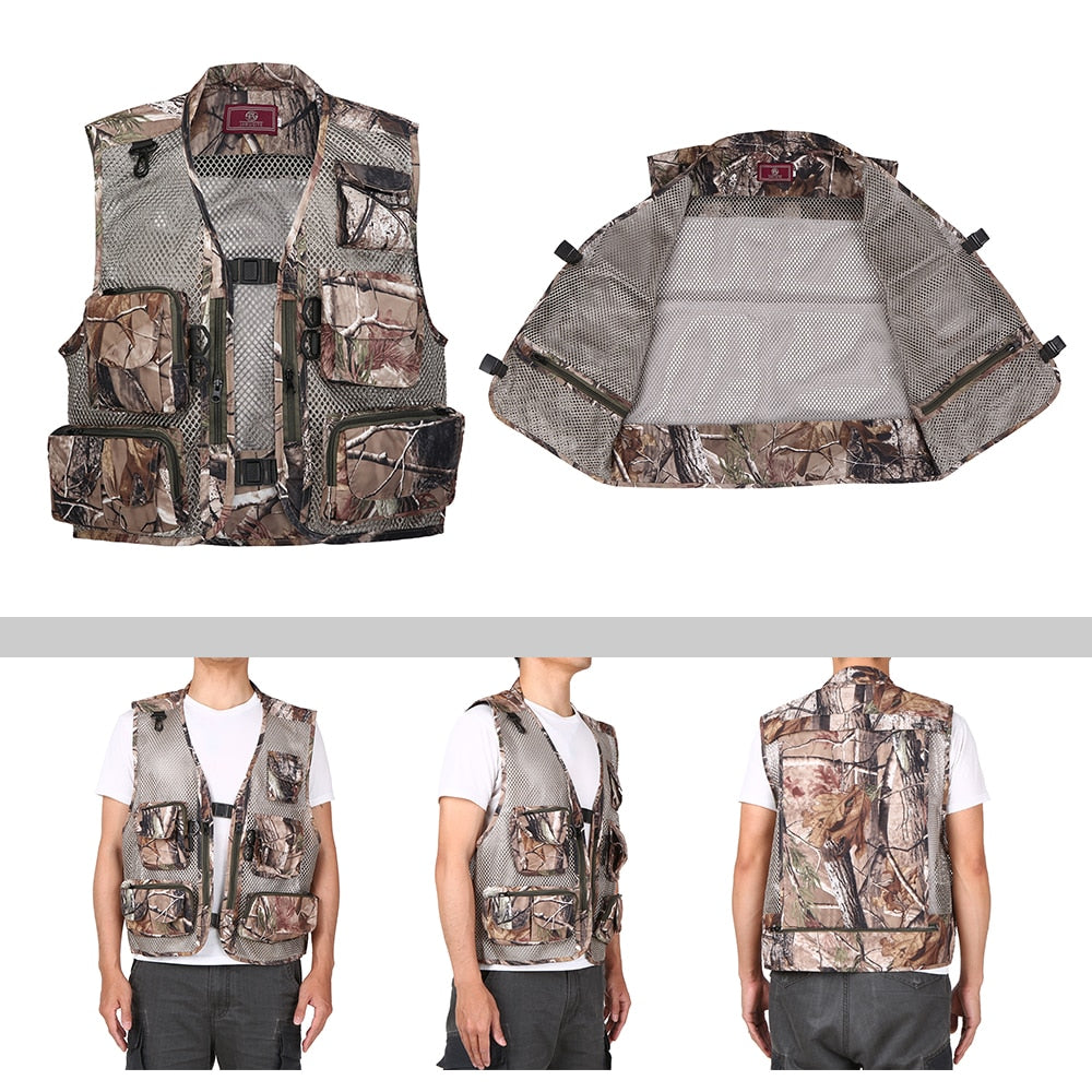 Detachable Outdoor Fishing Vest